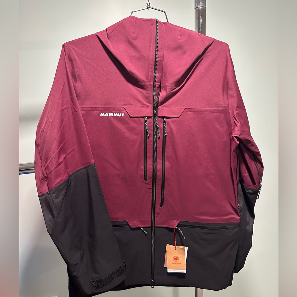 Mammut Haldigrat HS Hooded Jacket Men - medium, vin-black